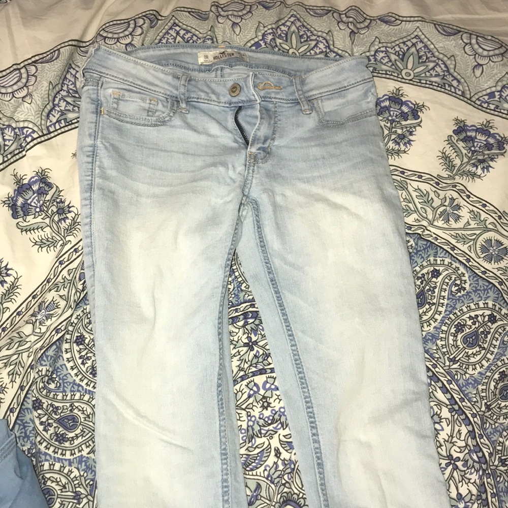 Hollister light wash jeans size 0